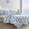 Market & Place Coastal Striped Reversible Quilt Set - 3 of 4