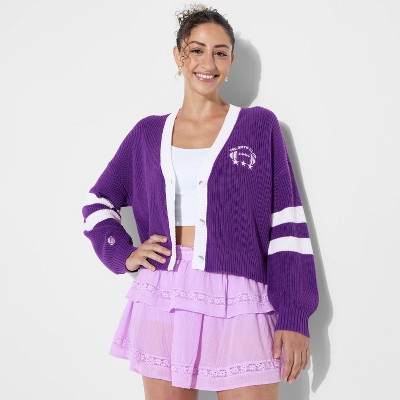 Women's Game Day V-Neck Button-Front Cardigan - Wild Fable™