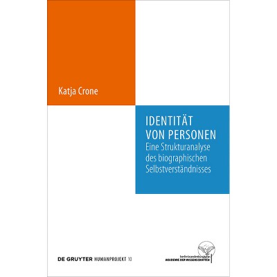 Identität von Personen - (Humanprojekt) by  Katja Crone (Paperback)