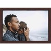 PosterPalooza | Photo Size Classic Modern Brown Frame - UV Acrylic, Foam Board Backing, Hanging Hardware - 4 of 4