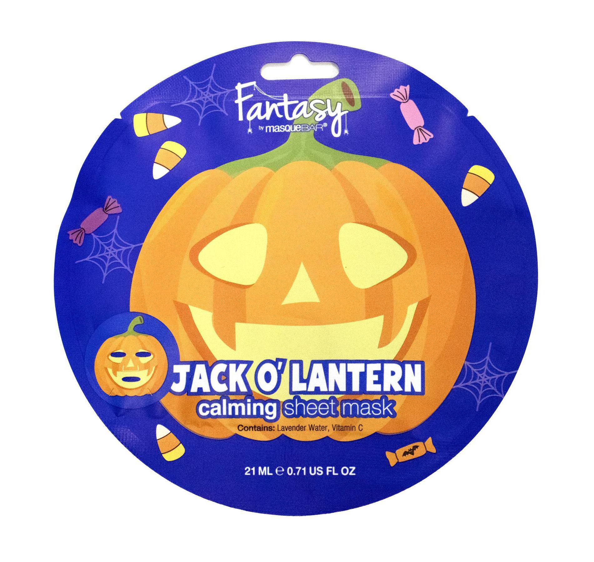 Fantasy by Masque Bar Hydrating Jack o' Lantern Sheet Facial Mask - 21ml