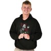 Santa Claus Tell Me What You Want Hoodie Hooded Sweatshirt Men Brisco Brands - 3 of 4