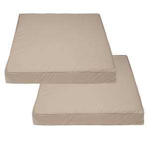 Covers&All Square Cushion Slipcover for Patio Couch Sofa Seats Cover only, Pack of 2 - 1 of 4