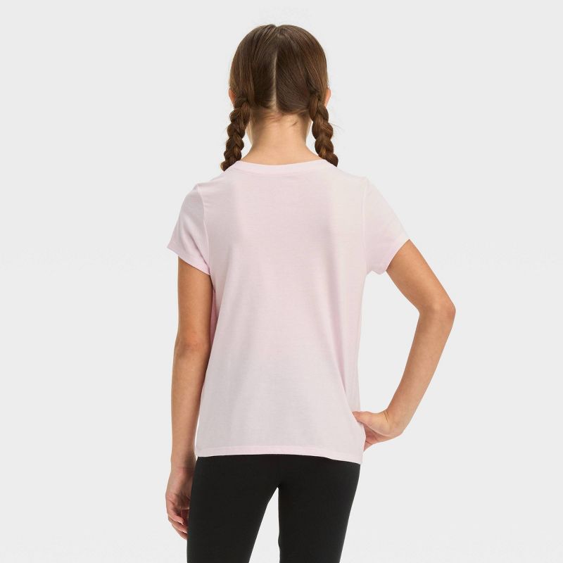  Girls' Short Sleeve 'Fitness Animals' Graphic T-Shirt - Cat & Jack™, 4 of 5