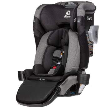 Diono Radian 3r Safeplus All-in-one Convertible Car Seat, Black