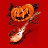 Men's Design By Humans Pumpkin Rocker By cashfish T-Shirt - 2 of 4