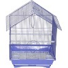 YML A1314MPUR House Top Style Small Parakeet Cage 13.3 inches x 10.8 inches x 17.8 inches - 2 of 2