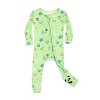 Bellabu Bear Baby Soccer Bamboo Convertible Footie - 2 of 4