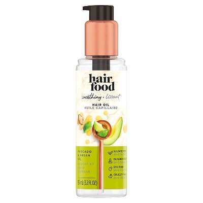 Hair Food Sulfate Free Smoothing Hair Treatment Infused with Avocado and Argan Oil - 3.2 fl oz