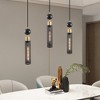 KTMBDW Pendant Light Fixtures, Adjustable Pendant Lights Kitchen Island, Modern Hanging Light Fixtures for Dining Room, Living Room, Black - 4 of 4