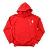 Simply Sage Market Whimsical Ho Ho Ho Front And Back Hoodie - 3 of 4