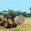 49" Hay Spear, 4500 lb Capacity Bale Spike, Hay Bale Spear, Quick-Attach Square Bale Attachment with Hex Nut & Sleeve for Tractor Buckets & Loaders - 2 of 4