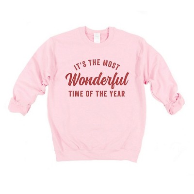 Simply Sage Market Women's Graphic Sweatshirt It's The Most Wonderful Time Of The Year