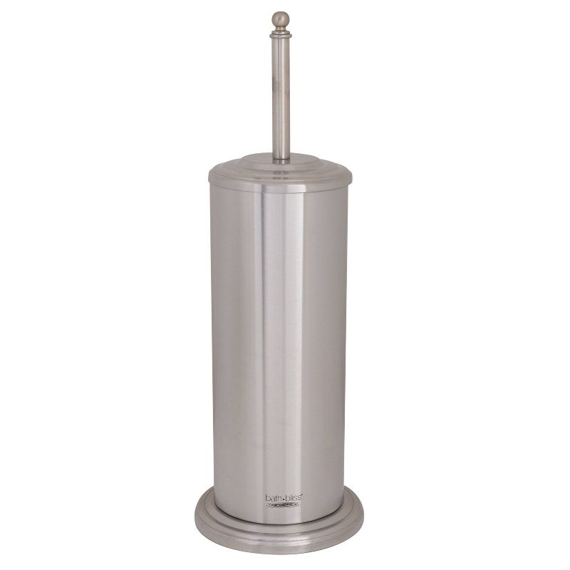 Toilet Plunger with Decorated Rim Stainless Steel - Bath Bliss, 5 of 7