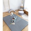 Vegan Leather Soft Playmat Shades of Night Gray - 4 of 4