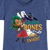 Girls' - Santiago of the Seas - Bonnie Bones Queen of the Pirates Fitted Short Sleeve Graphic T-Shirt - 2 of 4