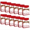 Big Dot of Happiness Jolly Santa Claus - Christmas Gift Favor Bags - Party Goodie Boxes - Set of 12 - 4 of 4