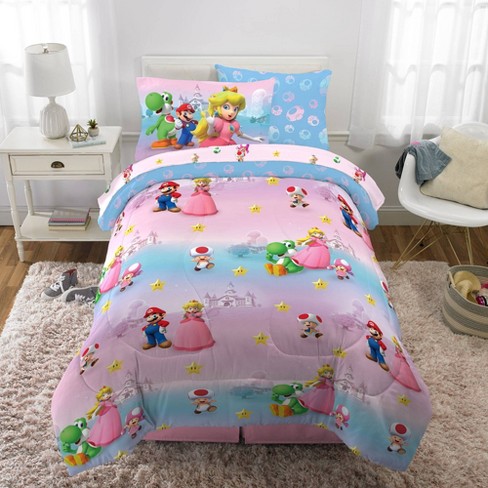 Princess peach bed set sale