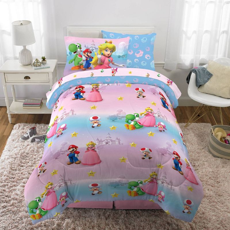 Twin Super Mario Kids&#39; Bed in a Bag, 1 of 4