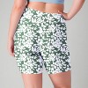 Calypsa Women's Plus Size Chlorine Resistant High Waisted Mid-Thigh Swim Shorts - 2 of 3
