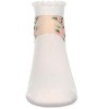 Memoi Peek-A-Boo Sheer Floral Girls Cotton Blend Crew Socks - 2 of 4