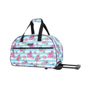 Betsey Johnson Wheeled Weekender Bag - 1 of 4