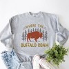 Simply Sage Market Women's Graphic Sweatshirt The Buffalo Roam - 3 of 3