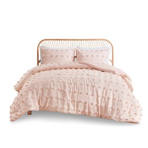 Gracie Mills Carmen Elegant Clip Jacquard Comforter Set - 1 of 4