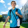 BABYYER Neoprene Water Bottle Carrier Bag with Adjustable Shoulder Strap,Insulated Water Bottle Cover - 3 of 4