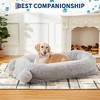 Human Dog Bed for Adult 71''x45''x12'', Comfy Large Human Dog Bed with Blanket, Storage Pockets, Portable Handle & Removable Cover - 3 of 4