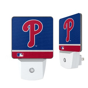 MLB National League Teams Stripe Night Light 2-Pack - 1 of 4