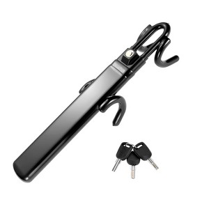 HOM Steering Wheel Lock - Anti-Theft Device for Car Steering Wheel - Retractable Steering Wheel Lock for Cars - Fits Most Vehicles - 1 of 4