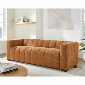 VANOMi 82.68'' Boucle Upholstered Tufted Sofa - 1 of 4
