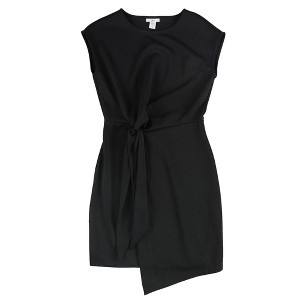 bar III Womens Tie Front Sheath Dress - 1 of 2