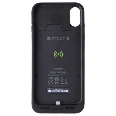 Mophie Juice Pack Slim Air Protective Battery Case for iPhone X - Black