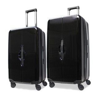 World Traveler Dejuno Colossus 2-Piece Polycarbonate Lightweight Hardside Expandable Spinner Luggage Set with TSA Lock and Front Handle - 1 of 4