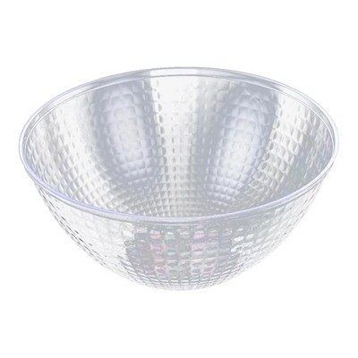 Smarty Had A Party 2 qt. Clear Oval Plastic Serving Bowls (24 Bowls)