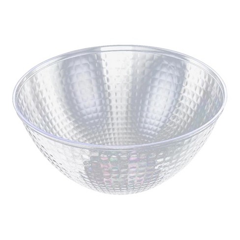 Smarty Had A Party 96 Oz. Clear Diamond Design Round Disposable Plastic  Bowls (24 Bowls) : Target