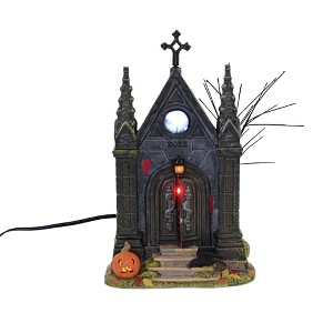 Department 56 House 6.25 In Rest In Peace, 2022 Halloween Annual Snow Village Village Buildings - 1 of 3