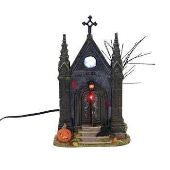 Department 56 House 6.25" Rest In Peace, 2022 Halloween Annual Snow Village  -  Decorative Figurines