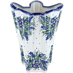 Blue Rose Polish Pottery 30-4 WR Unikat Large Vase - 1 of 1