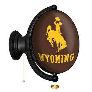 College Oval Rotating Lighted Wall Sign - 1 of 4