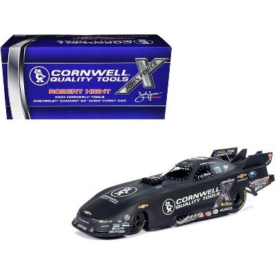 Chevrolet Camaro SS NHRA Funny Car "Cornwell Quality Tools" (2023) "John Force Racing" Ltd Ed 1/24 Diecast Model by Auto World