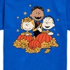 Boys' - Peanuts - Pumpkin Trio Short Sleeve Graphic T-Shirt - 2 of 4