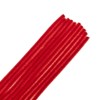 100pcs John Bead Pipe Cleaners 6mm Red Fluffy Chenille Stems for Art School Craft Supplies Decorations - 2 of 3