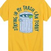 Boys' - Sesame Street - Staying In My Can Short Sleeve Graphic T-Shirt - 2 of 4