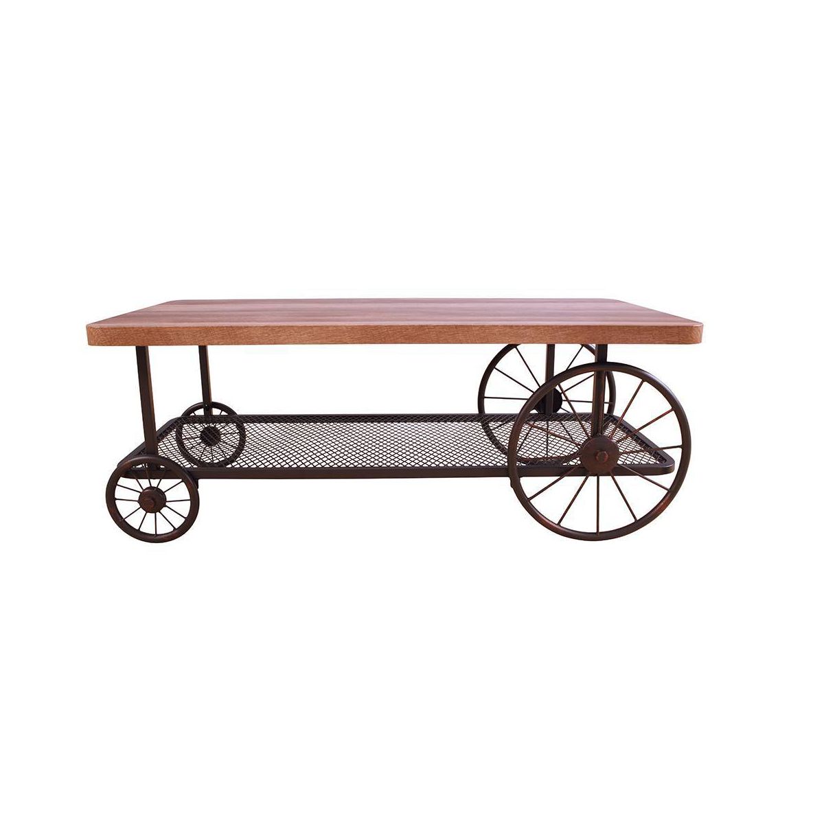Acme Furniture Francie Coffee Table Oak/Antique Gray - thumbnail 6
