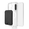 SaharaCase Venture Wallet Case for Galaxy A26 5G Shock Absorbing Clear/Scorpion Black (CP00728) - 3 of 4