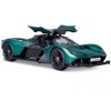 Aston Martin Valkyrie Green Metallic with Matt Black Top "Special Edition" Series 1/18 Diecast Model Car by Maisto - 3 of 3