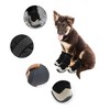 Unique Bargains Reflective Pet Footwear Dog Boots Black 4 Pcs - 4 of 4